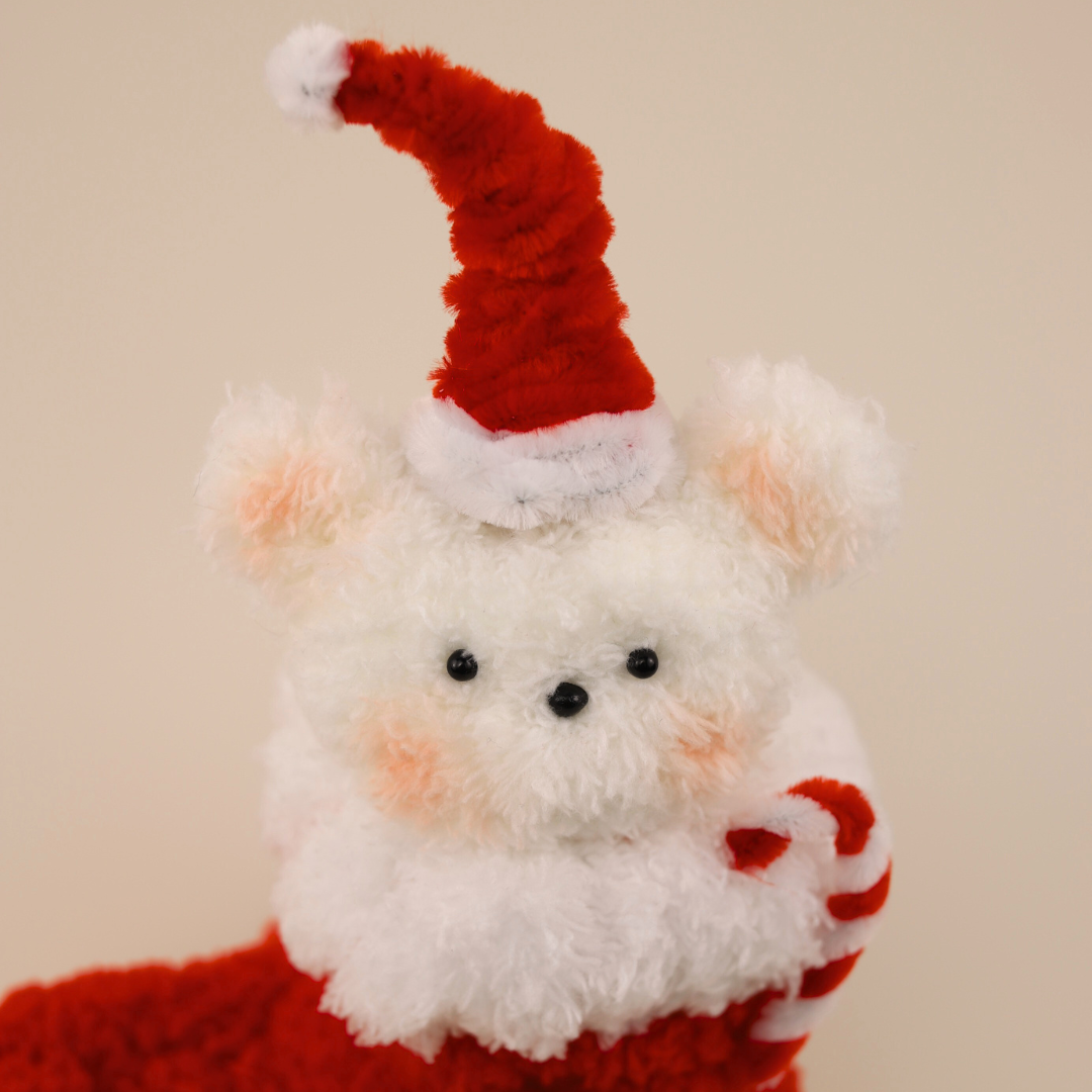 Puppy In Christmas Stocking DIY Kit