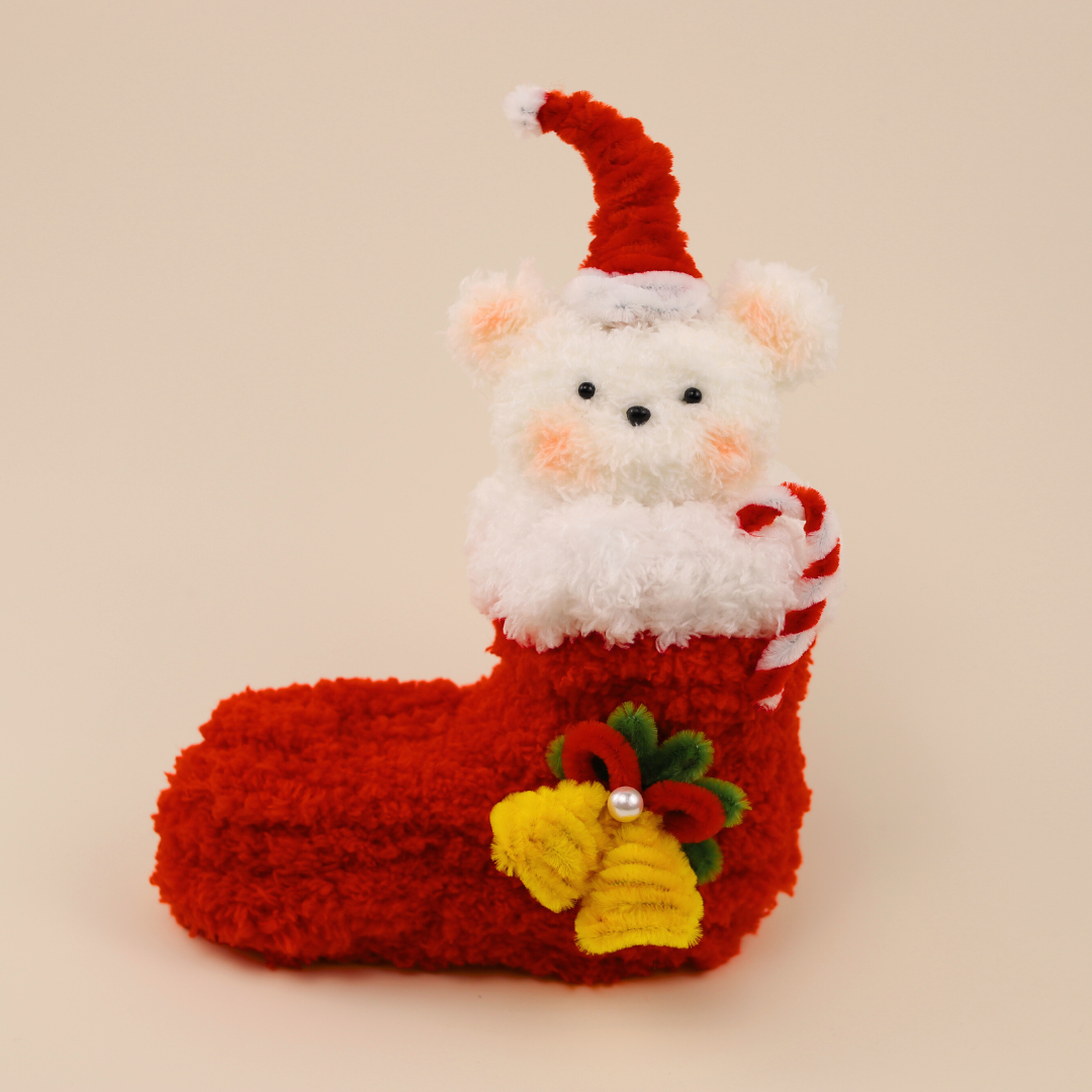 Puppy In Christmas Stocking DIY Kit