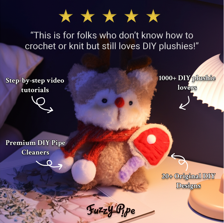 Rudy The Reindeer DIY Kit