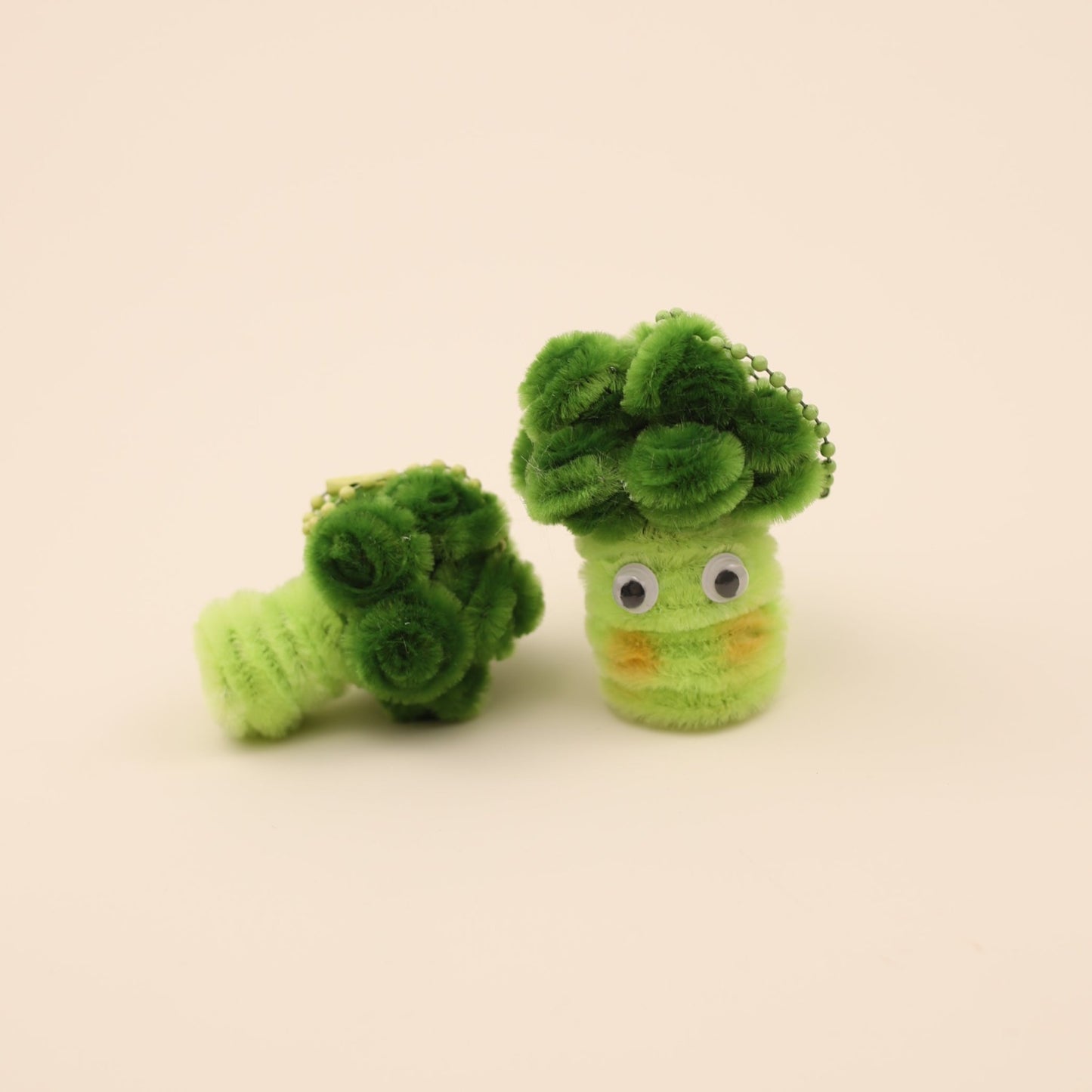 Broccoli Duo Bag Charms DIY Kit