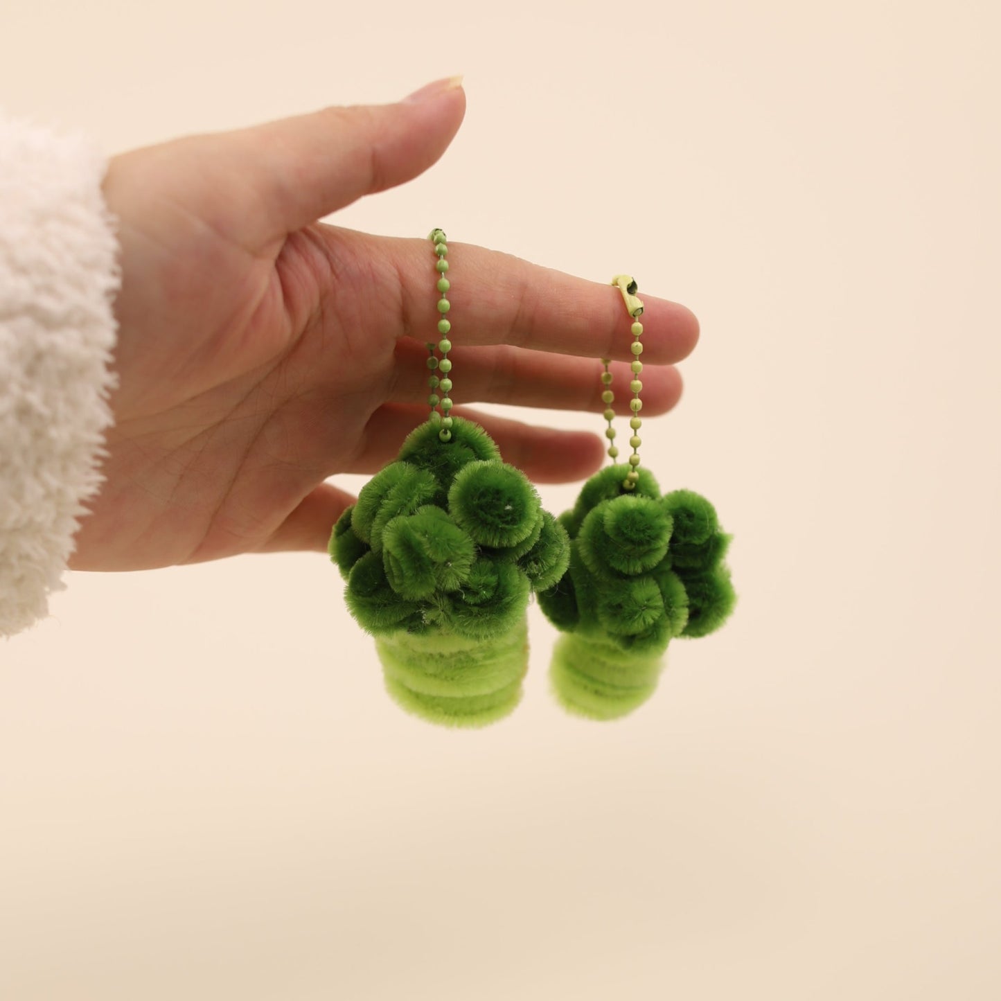 Broccoli Duo Bag Charms DIY Kit