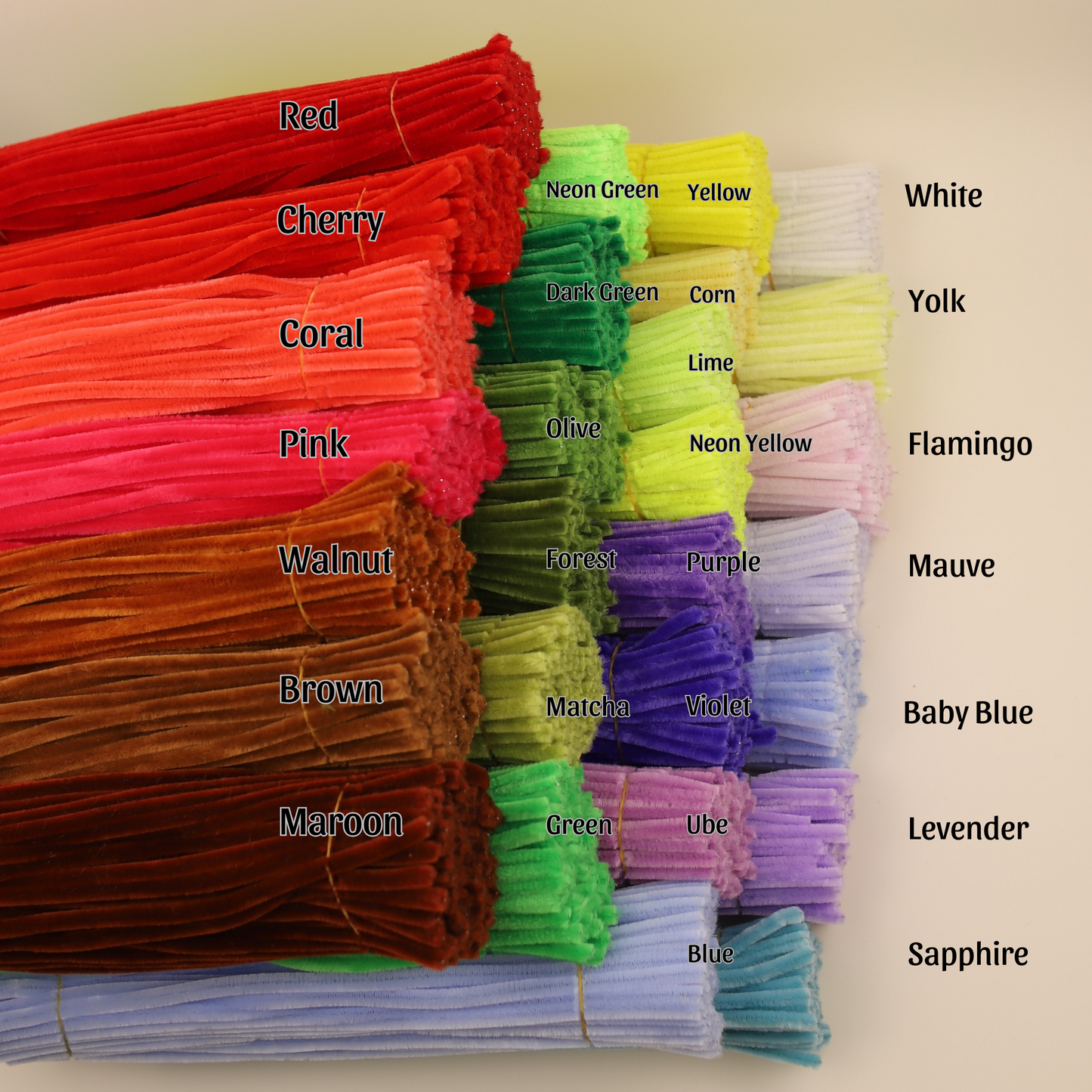 Premium Pipe Cleaners Bundle(1000pcs)