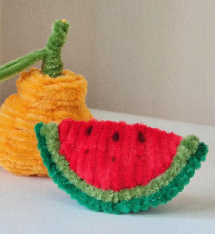 watermelon plushie